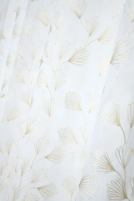 Perdea Nova 140X260 cm, culoare natural, 100% poliester - imagine 3