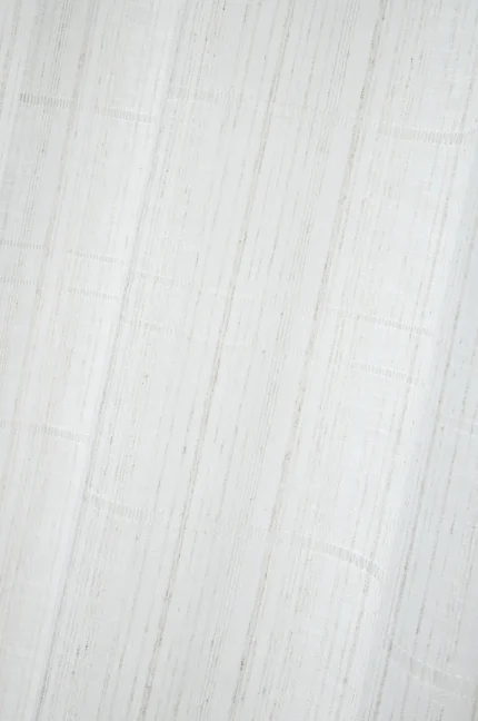 Perdea Tessa 140X260 cm, culoare alb, 100% poliester - imagine 3