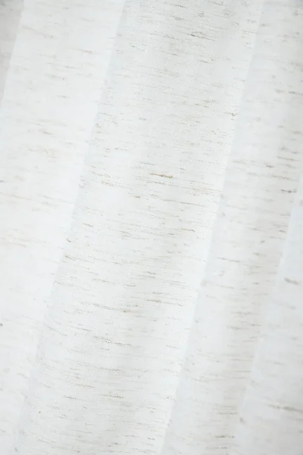 Perdea Voal Titus 140X260 cm, culoare crem, 5% in 95% poliester - imagine 4