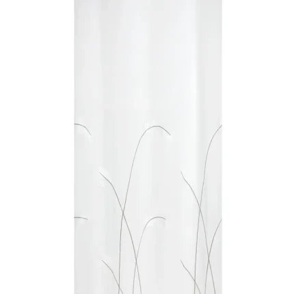 Perdea Pampa 140X260 cm, culoare alb, 100% poliester