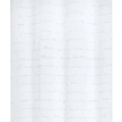 Perdea Doureve 135X260 cm, culoare alb, 100% poliester