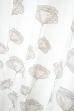 Draperie Orianna 140X260 cm, culoare natural, 45% poliester 55% bumbac - imagine 3