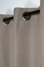 Draperie Milton 135X240 cm, culoare greige, 100% poliester - imagine 3