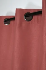 Draperie Milton 135X240 cm, culoare cărămiziu, 100% poliester - imagine 3