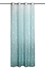 Perdea Moonlight 140X260 cm, culoare verde, 100% poliester