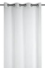 Perdea Stacy 135X260 cm, culoare alb, 100% poliester