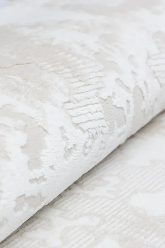 Covor living MILANO 39934B ALB CREM - imagine 5