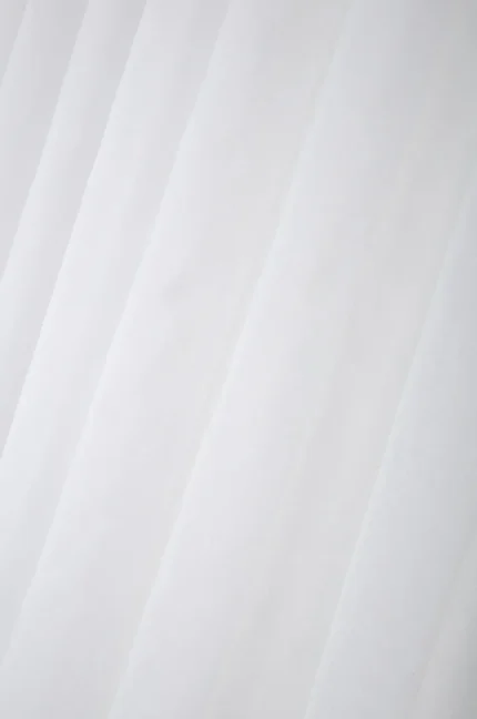 Perdea Monna 300X260 cm, culoare alb, 100% poliester - imagine 3