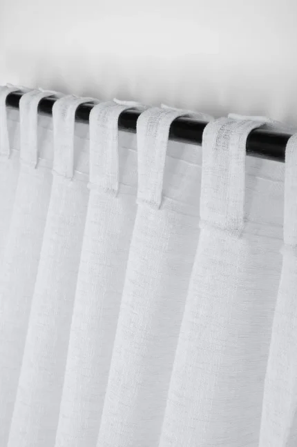 Perdea Madrid 290X260 cm, culoare alb, 100% poliester - imagine 3