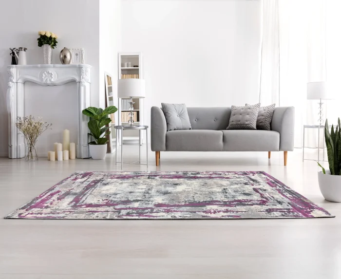 Rose-50122-Lila-living Covor living Rose 50122 Lila - imagine 1