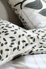 Față de pernă Joyna 50X70 cm, culoare natural, 100% bumbac - imagine 5