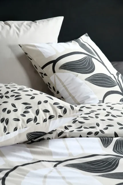 Față de pernă Joyna 50X70 cm, culoare natural, 100% bumbac - imagine 2